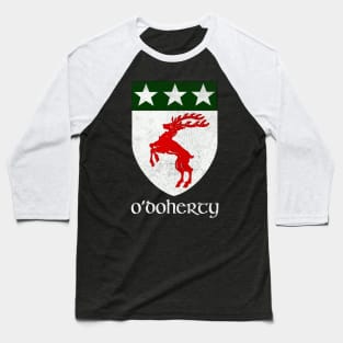 O'Doherty  / Vintage Style Crest Coat Of Arms Design Baseball T-Shirt